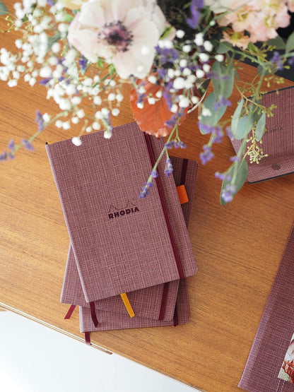 RHODIA Orange Botanique Amarante Goalbook A5 Dot Soft