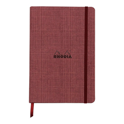 RHODIA Orange Botanique Amarante Hardcover Notebook A5 96s Lined