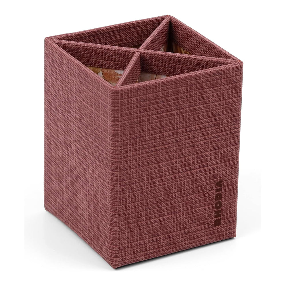 RHODIA Orange Botanique Amarante Pencil Holder 8x8x11cm