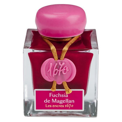 JACQUES HERBIN 1670 Ink 50ml Fuchsia de Magellan Default Title