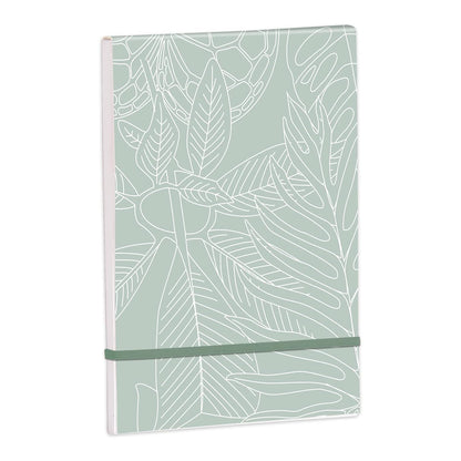 CLAIREFONTAINE x Jungle Harmony Shopping Pad 8x12cm 50s Foliage