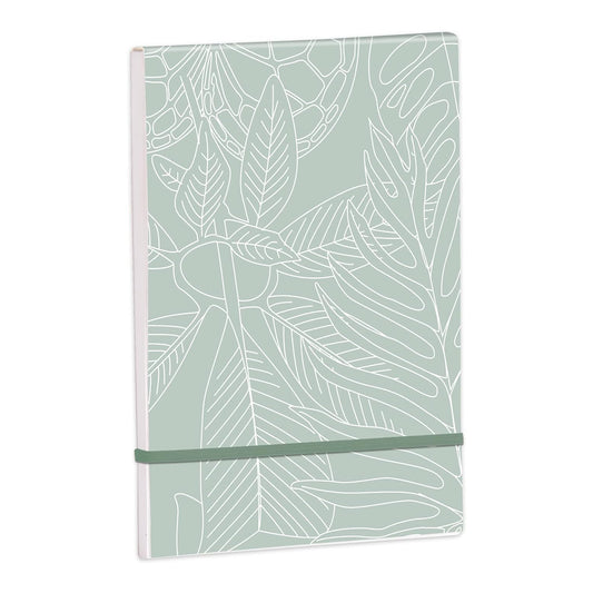 CLAIREFONTAINE x Jungle Harmony Shopping Pad 8x12cm 50s Foliage