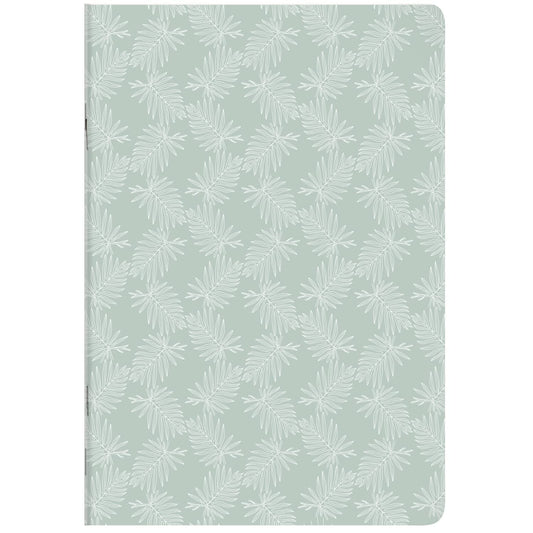 CLAIREFONTAINE x Jungle Harmony Notebook A4 48s Lined+Margin Motif Fern