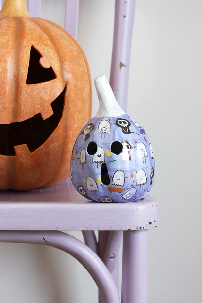 DECOPATCH Objects:Halloween Ghouly Round Gourd