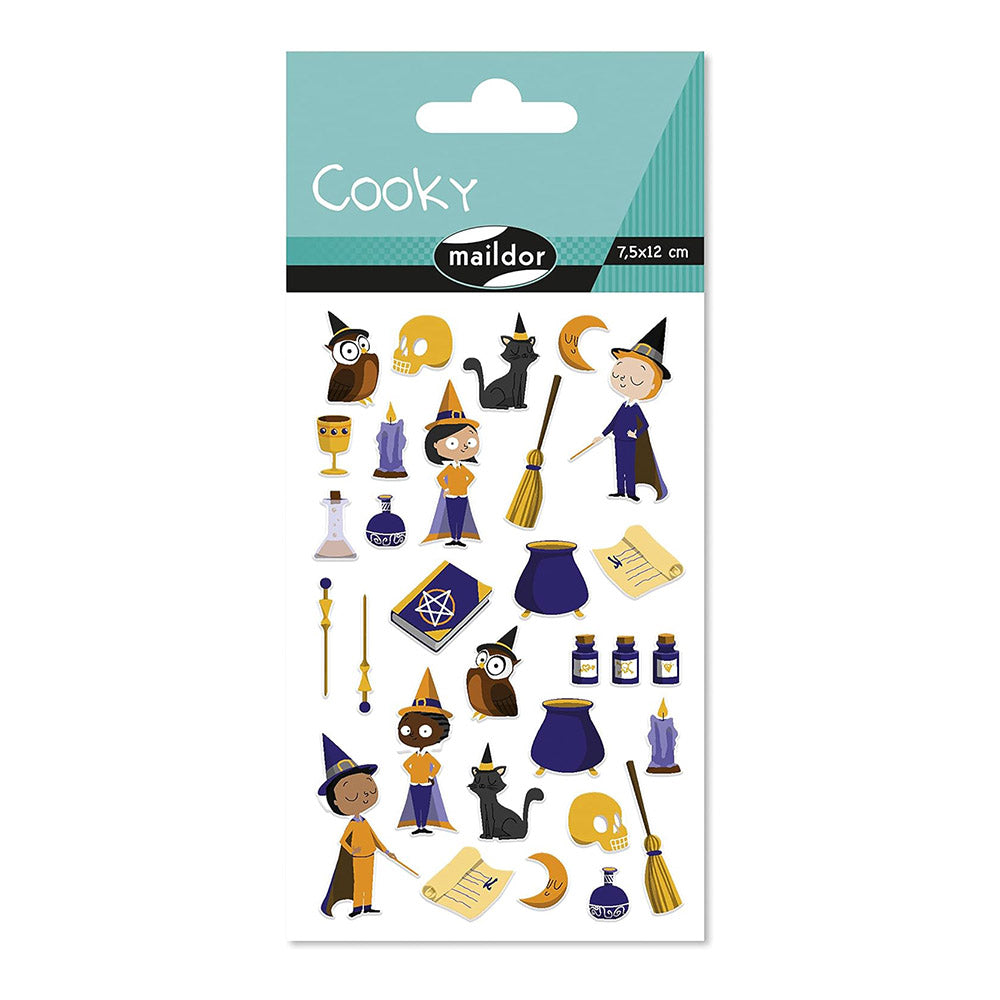 MAILDOR 3D Stickers Cooky Wizards 1s