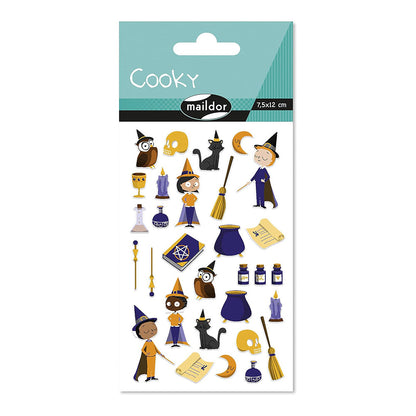 MAILDOR 3D Stickers Cooky Wizards 1s