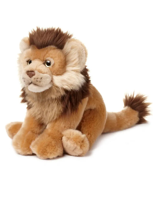 WWF Plush 23cm Floppy Lion Wildlife Default Title