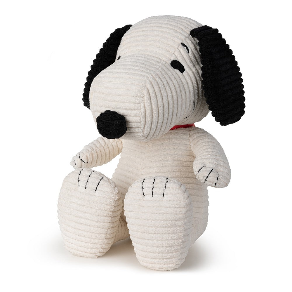 PEANUTS Sitting 27cm in Giftbox Snoopy Corduroy Cream Default Title