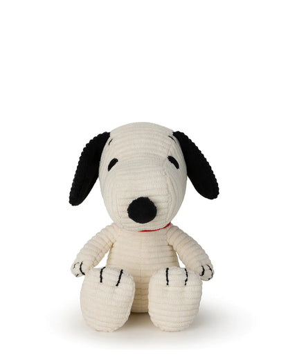 PEANUTS Sitting 12cm Snoopy Corduroy Cream Default Title