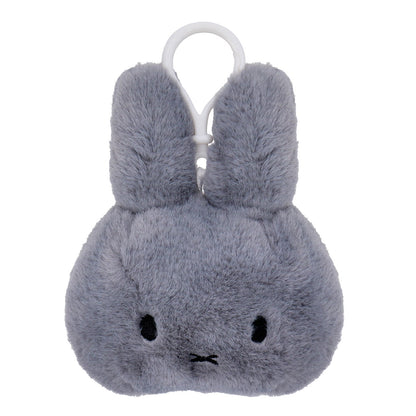 MIFFY Head Backpack Clip Fluffy Dark Grey Default Title