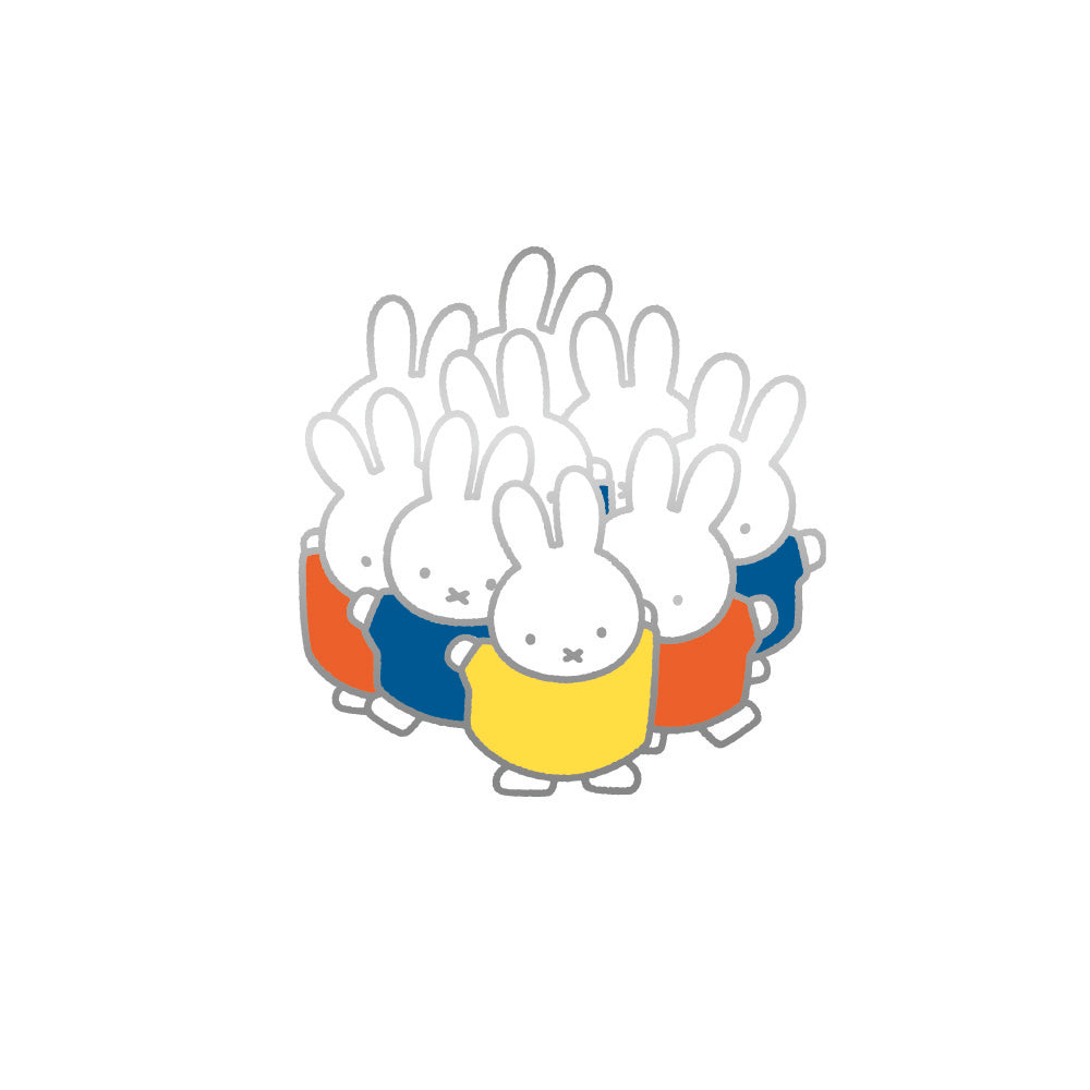 MIFFY Enamel Pin Miffy Group Playing Default Title