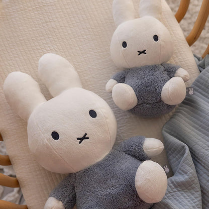 MIFFY Cuddle with Bell 35cm Fluffy Blue Default Title