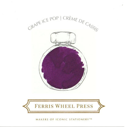 FERRIS WHEEL PRESS Fountain Pen Ink 38ml Grape Ice Pop Default Title