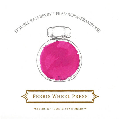 FERRIS WHEEL PRESS Fountain Pen Ink 38ml Double Raspberry Default Title