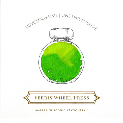 FERRIS WHEEL PRESS Fountain Pen Ink 38ml Frivolous Lime Default Title