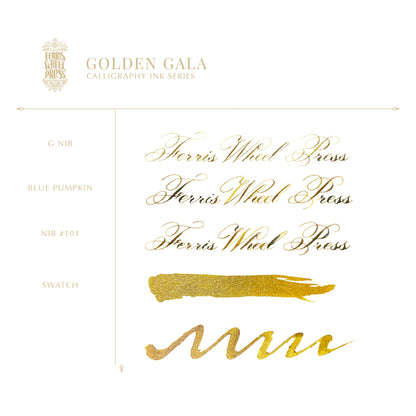 FERRIS WHEEL PRESS Calligraphy Ink 28ml Golden Gala Default Title