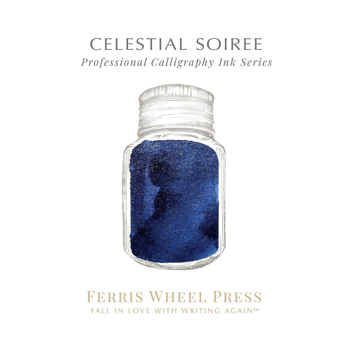 FERRIS WHEEL PRESS Calligraphy Ink 28ml Celestial Soiree Default Title