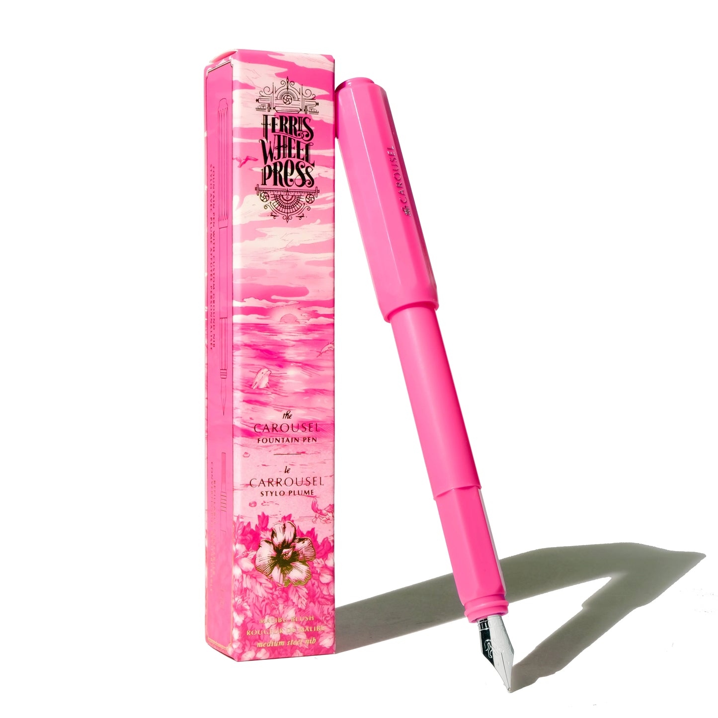 FERRIS WHEEL PRESS Carousel Fountain Pen-Fine Malibu Blush Default Title