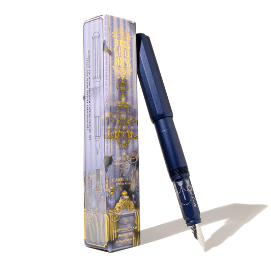 FERRIS WHEEL PRESS Carousel Aluminium Fountain Pen-Fine Glistening Glass Default Title