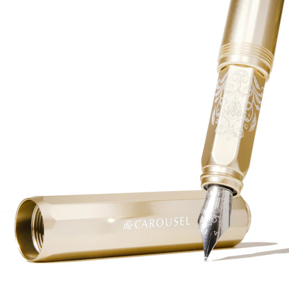 FERRIS WHEEL PRESS Carousel Aluminium Fountain Pen-Fine Brilliant Beanstalk Default Title