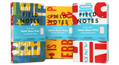 FIELD NOTES Quarterly Edition Hatch 3-Pack Default Title