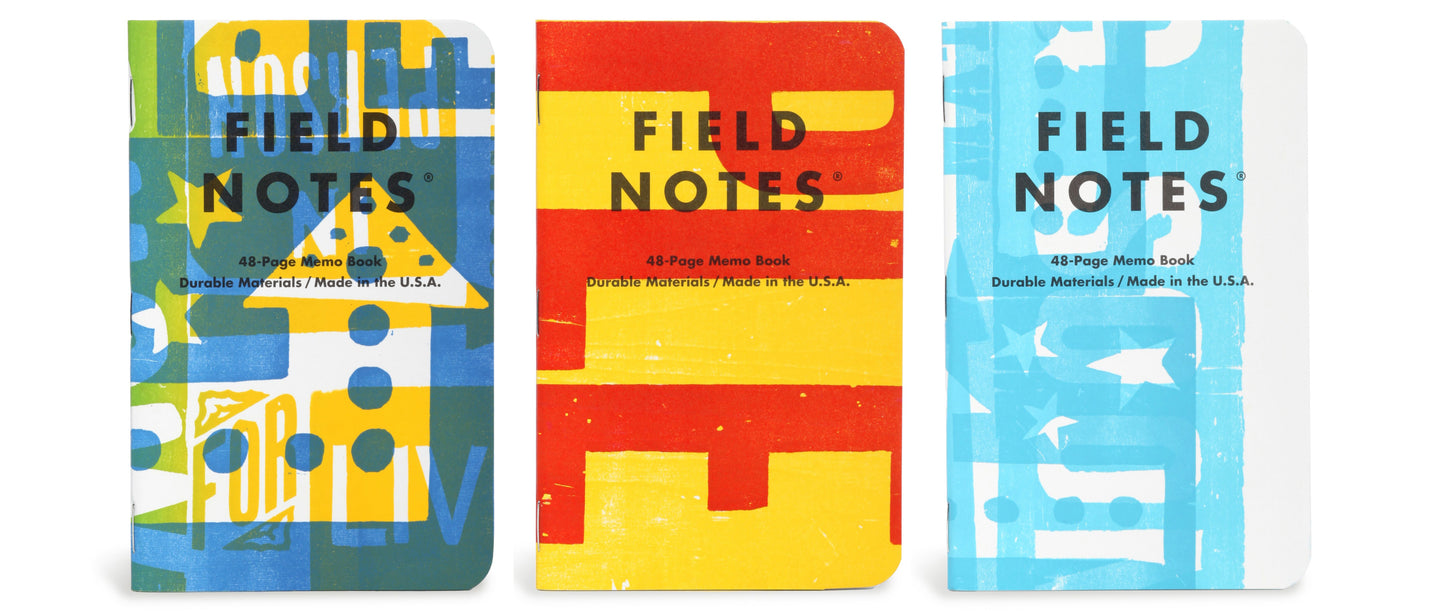 FIELD NOTES Quarterly Edition Hatch 3-Pack Default Title