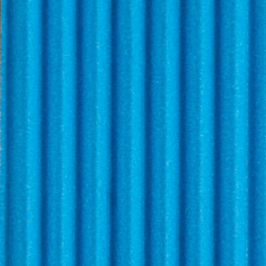 CLAIREFONTAINE Corrugated Cardboard Medium 50x70cm 10s Petrol Blue