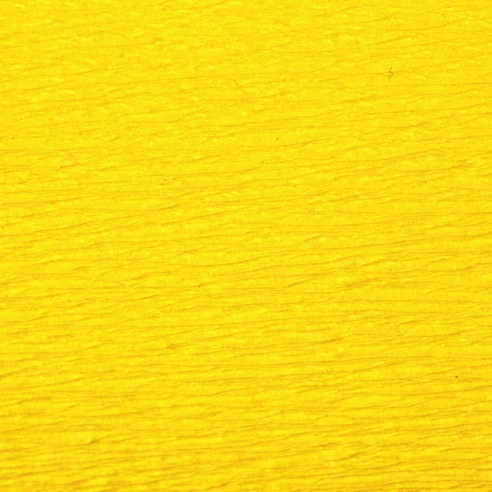 CLAIREFONTAINE Crepe Paper Roll 40% 2x0.5M 10s Lemon