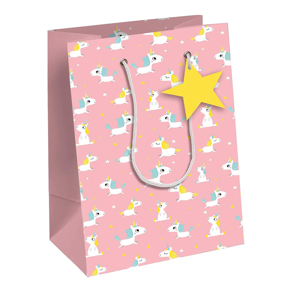 CLAIREFONTAINE Gift Bag Medium 21.5x10.2x2.5cm Unicorn