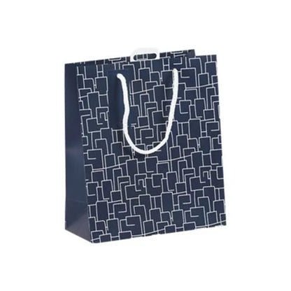 CLAIREFONTAINE Gift Bag Medium 21.5x10.2x25.3cm Men In Blue