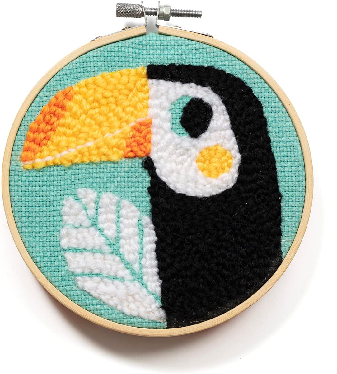 AVENUE MANDARINE Punch Needle Toucan