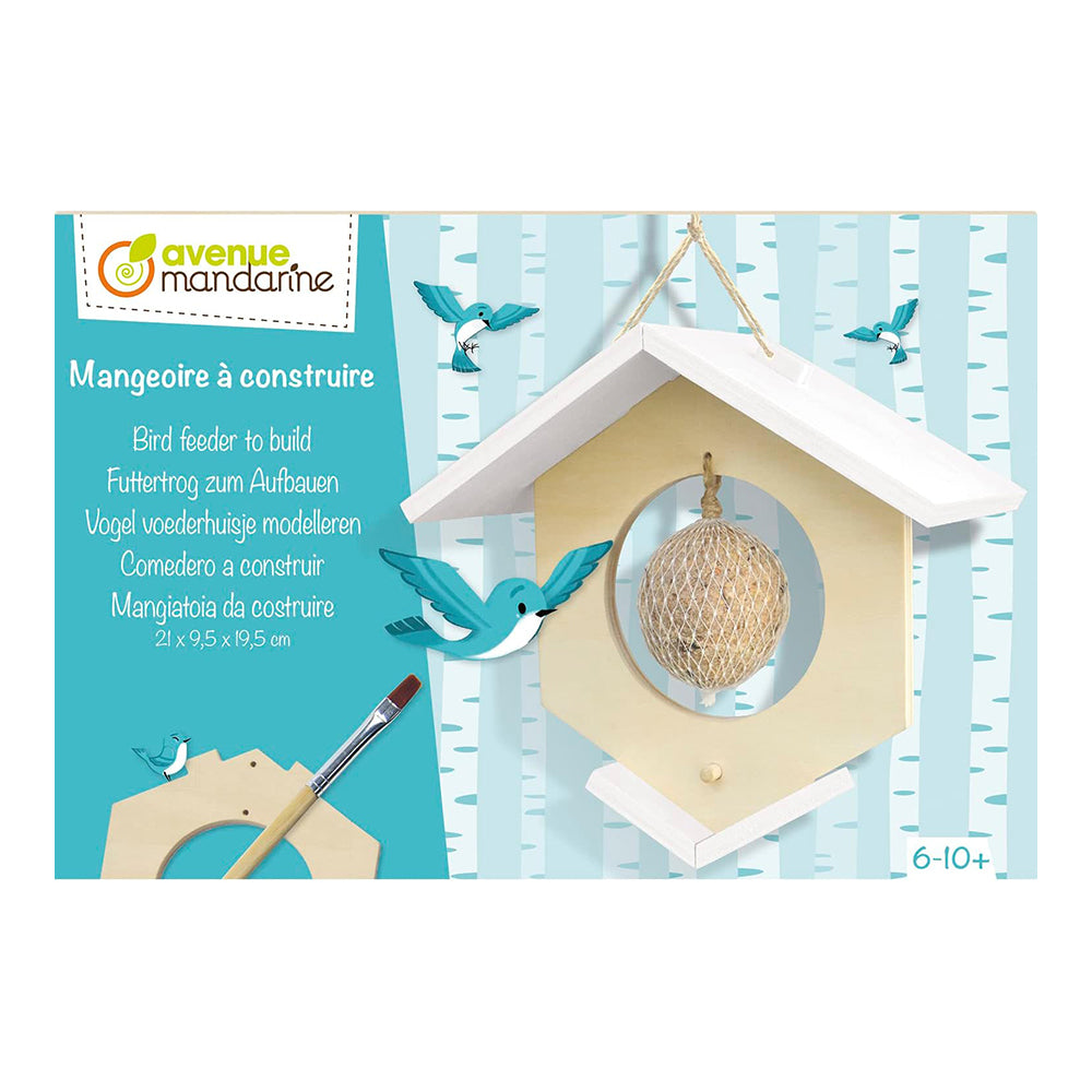 AVENUE MANDARINE Creative Box Bird Feeder To Build