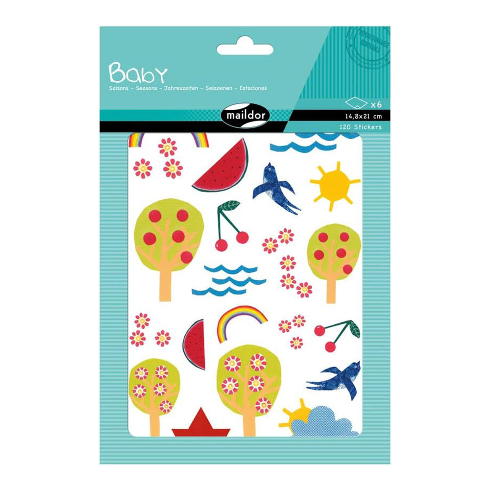 MAILDOR Baby Stickers Seasons 6s