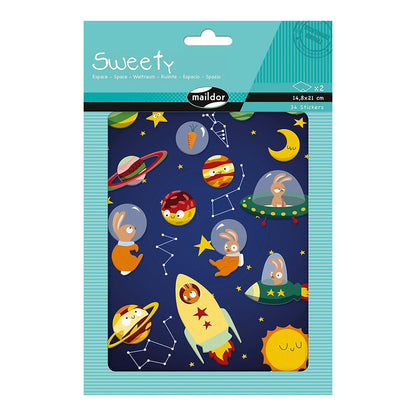 MAILDOR Deco Stickers Sweety Space 2s