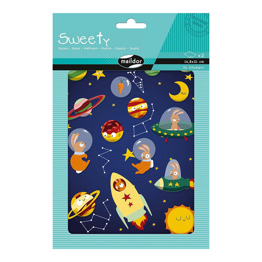 MAILDOR Deco Stickers Sweety Space 2s