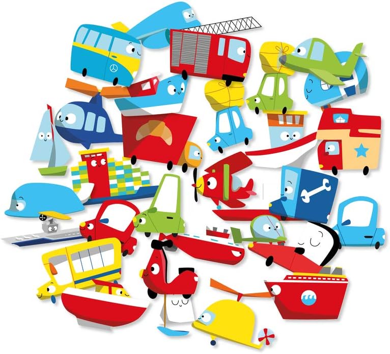 MAILDOR Deco Stickers Sweety Transport 4s