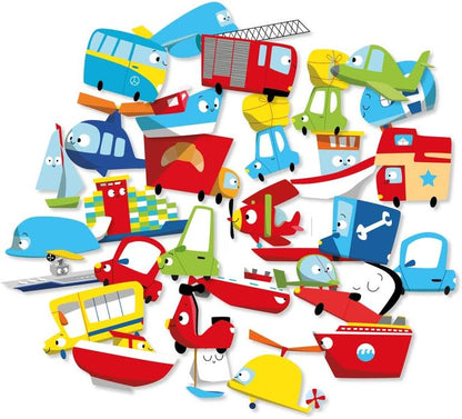 MAILDOR Deco Stickers Sweety Transport 4s