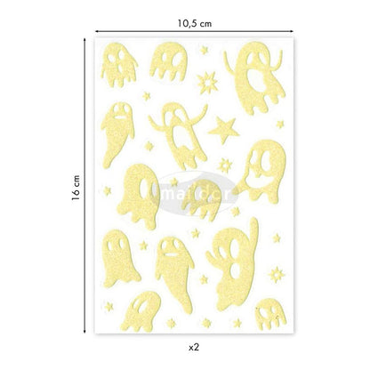 MAILDOR 3D Stickers Phospho' Stick Ghosts 2s