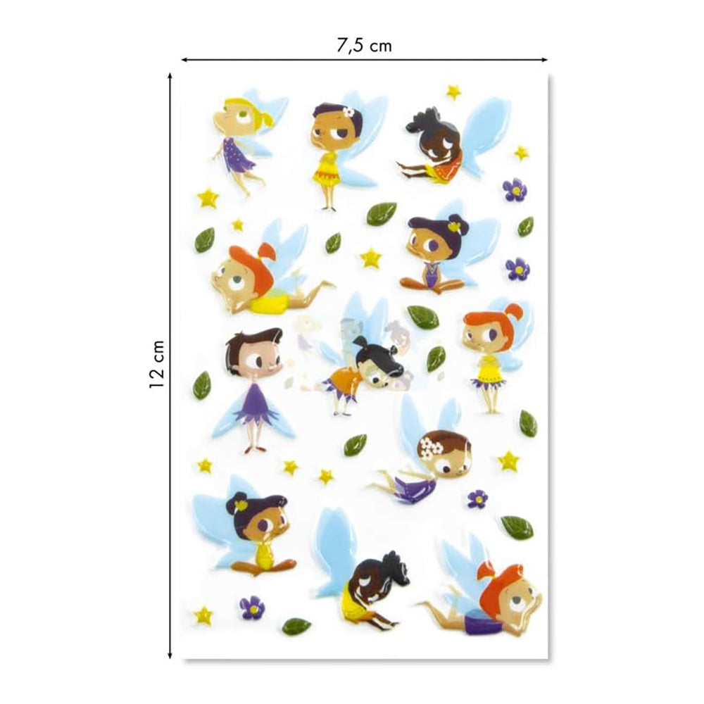 MAILDOR 3D Stickers Cooky Fairies 1s