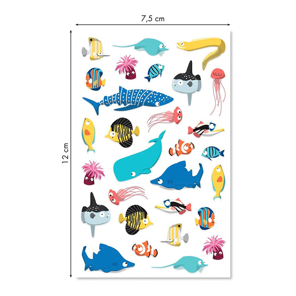 MAILDOR 3D Stickers Cooky Marine Animals 1s