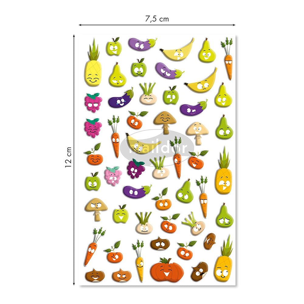 MAILDOR 3D Stickers Cooky Emoticons 1s