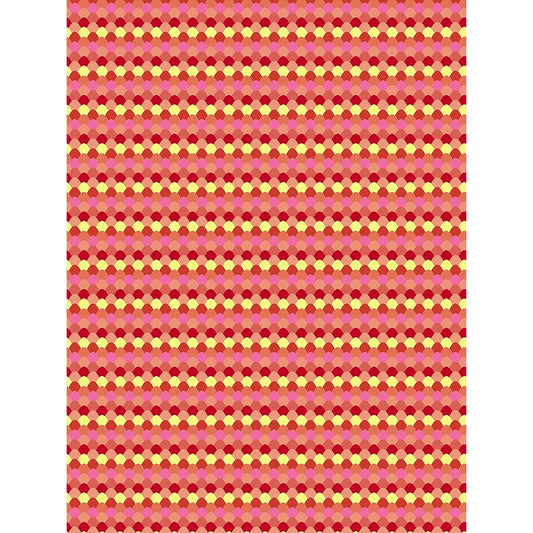 DECOPATCH Paper:Mosaics 882 Pink/Yellow Scales