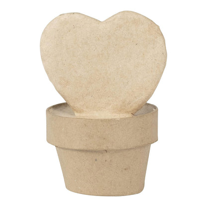 DECOPATCH Objects:Home Deco-Mini Heart Plant