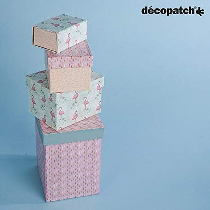 DECOPATCH Objects:Boxes-Square Box 9.5x9.5x9.5cm