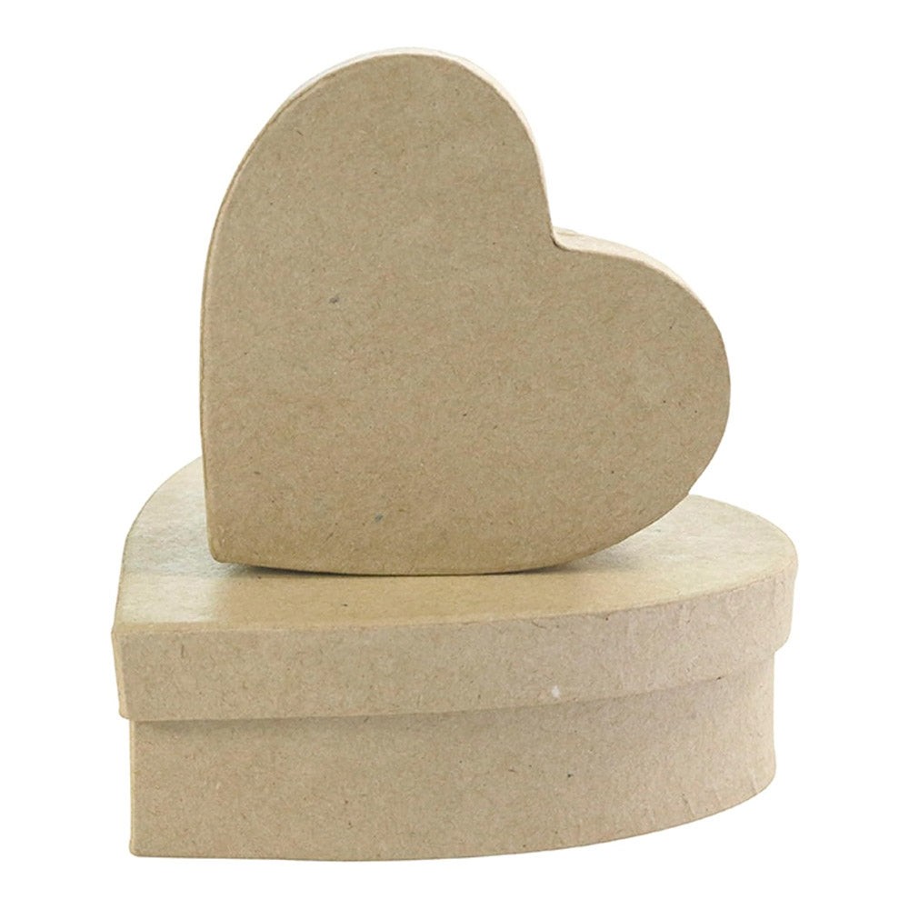 DECOPATCH Objects:Boxes-Set of 2 Heart Boxes