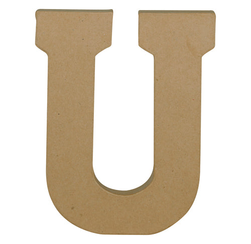 DECOPATCH Objects:Letter 20cm Kraft-U