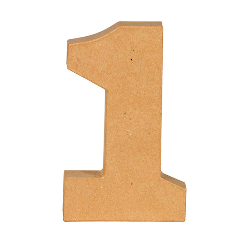 DECOPATCH Objects:Number 20cm Kraft-1