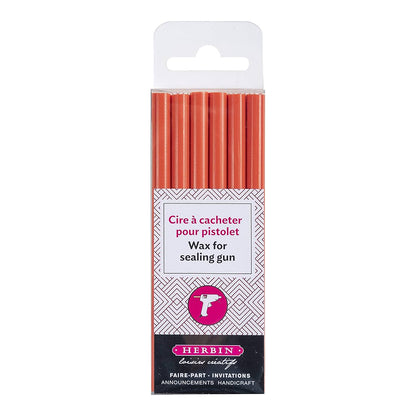 JACQUES HERBIN Wax Gun Sticks Pumpkin Orange