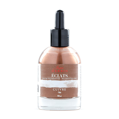 JACQUES HERBIN Eclats Pigmented Ink 50ml Copper