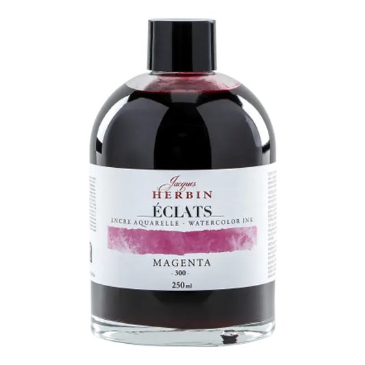 JACQUES HERBIN Eclats Watercolour Ink 250ml Magenta